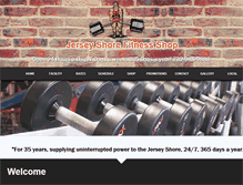 Tablet Screenshot of jerseyshorefit.com